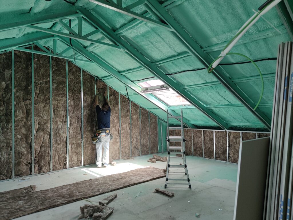 Mejora del confort mediante incorporación de aislamiento térmico